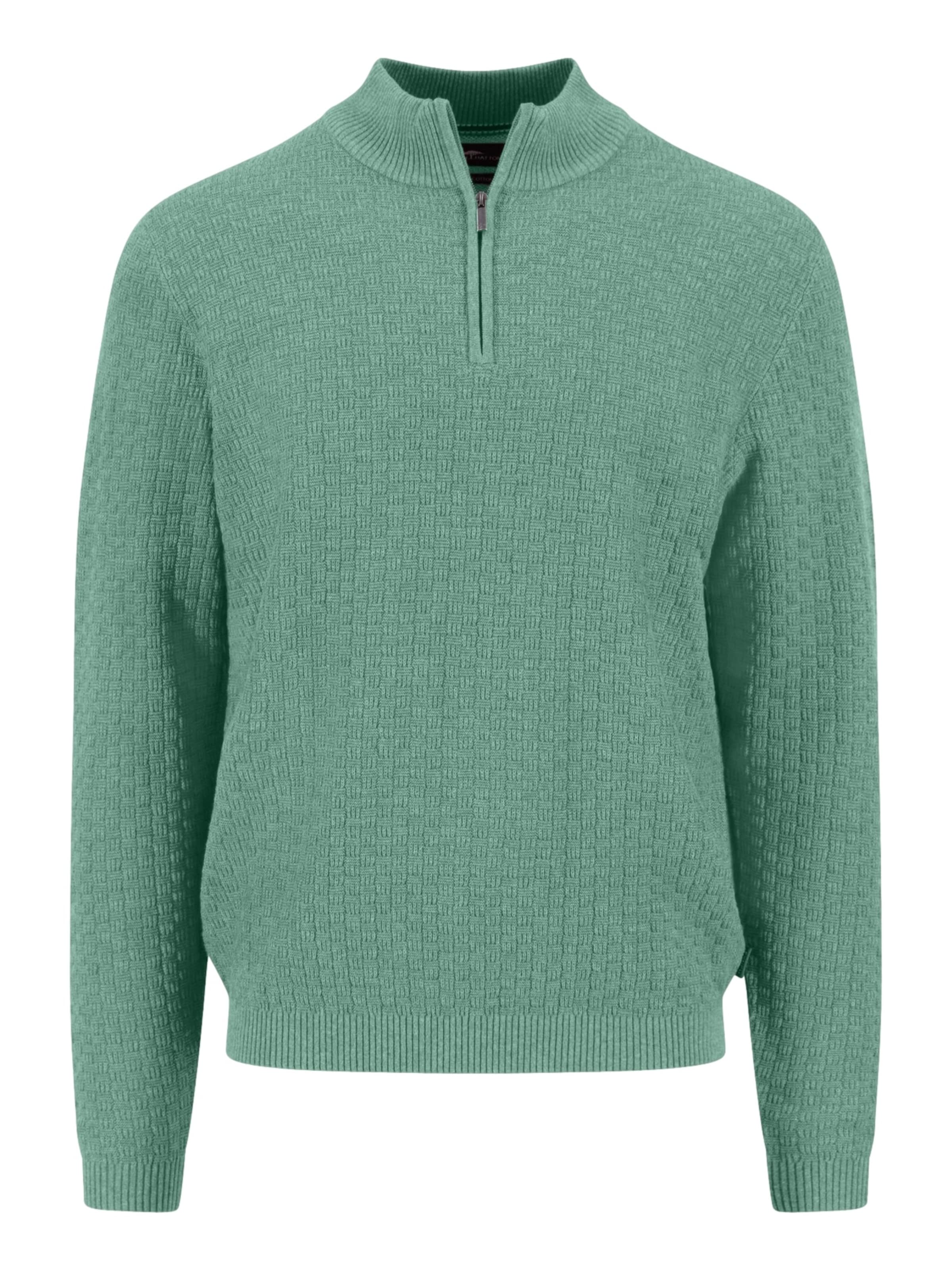 FYNCH-HATTON Pull-over en vert, Vue avec produit