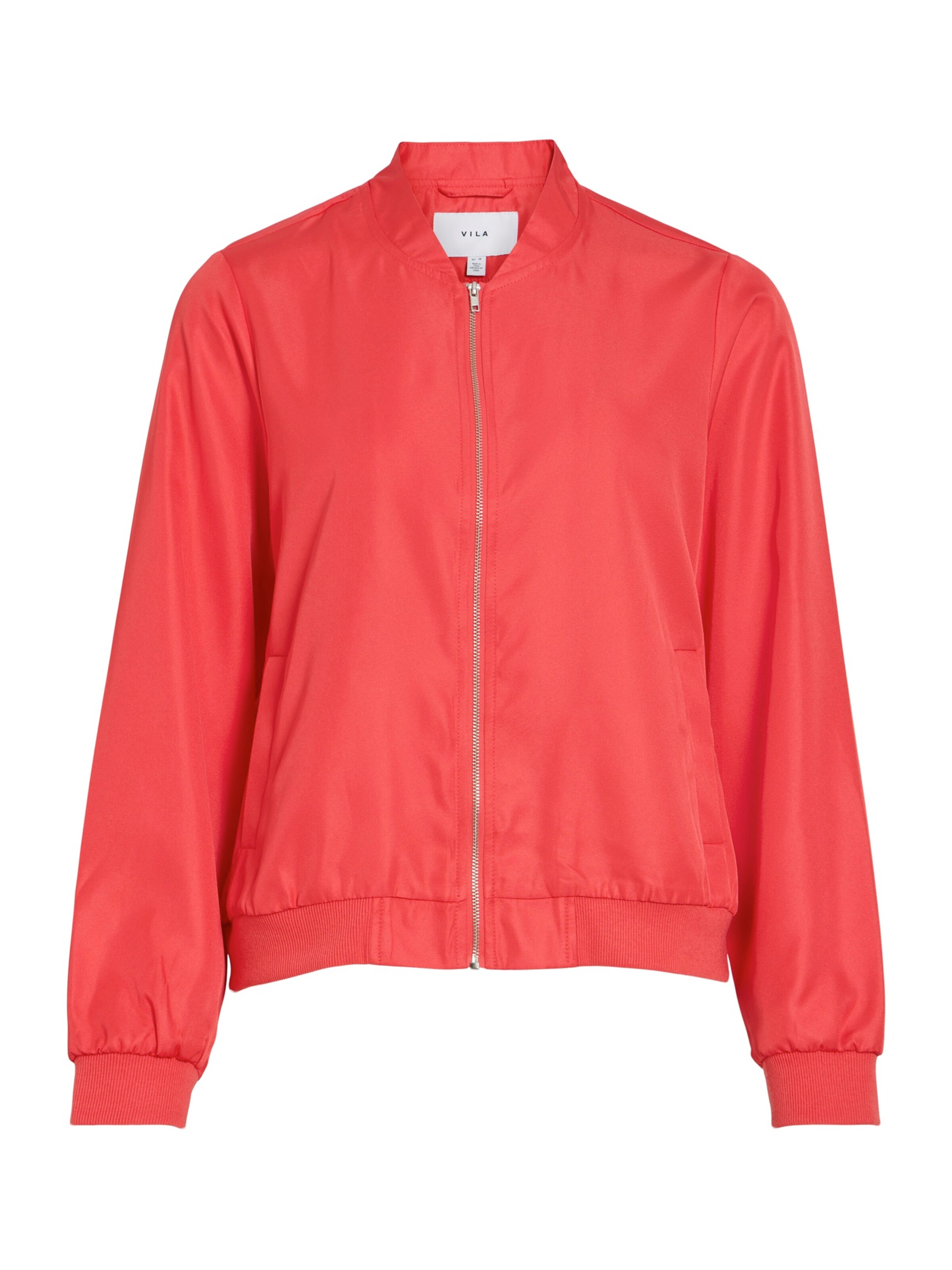 VILA Between-season jacket 'VIPAPAYA' in Red: front