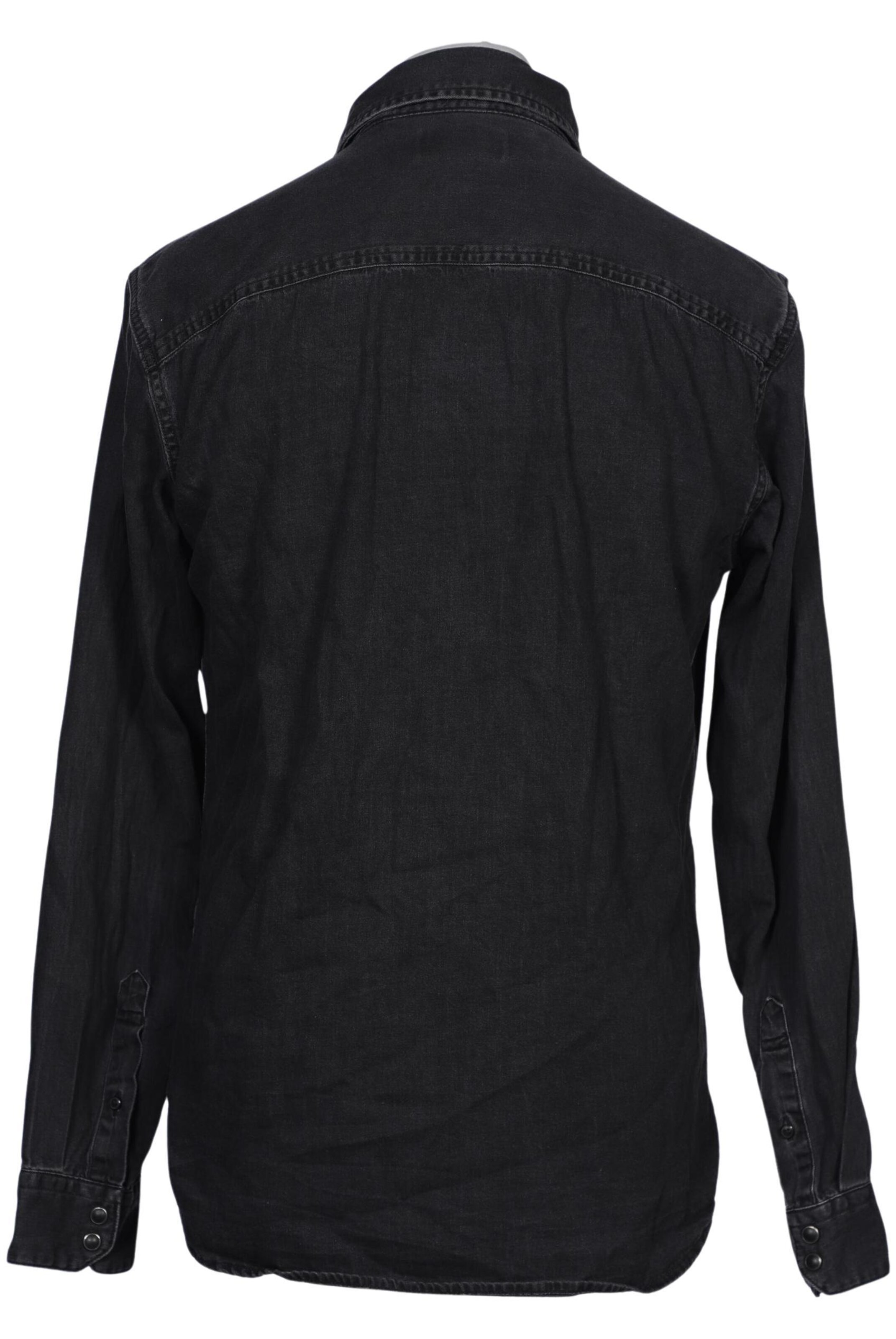 JACK & JONES Hemd L in Schwarz