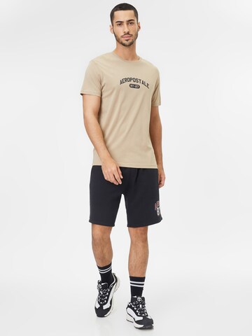 AÉROPOSTALE Bluser & t-shirts i beige