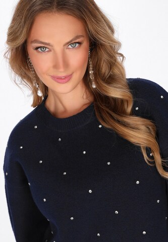 Pull-over faina en bleu