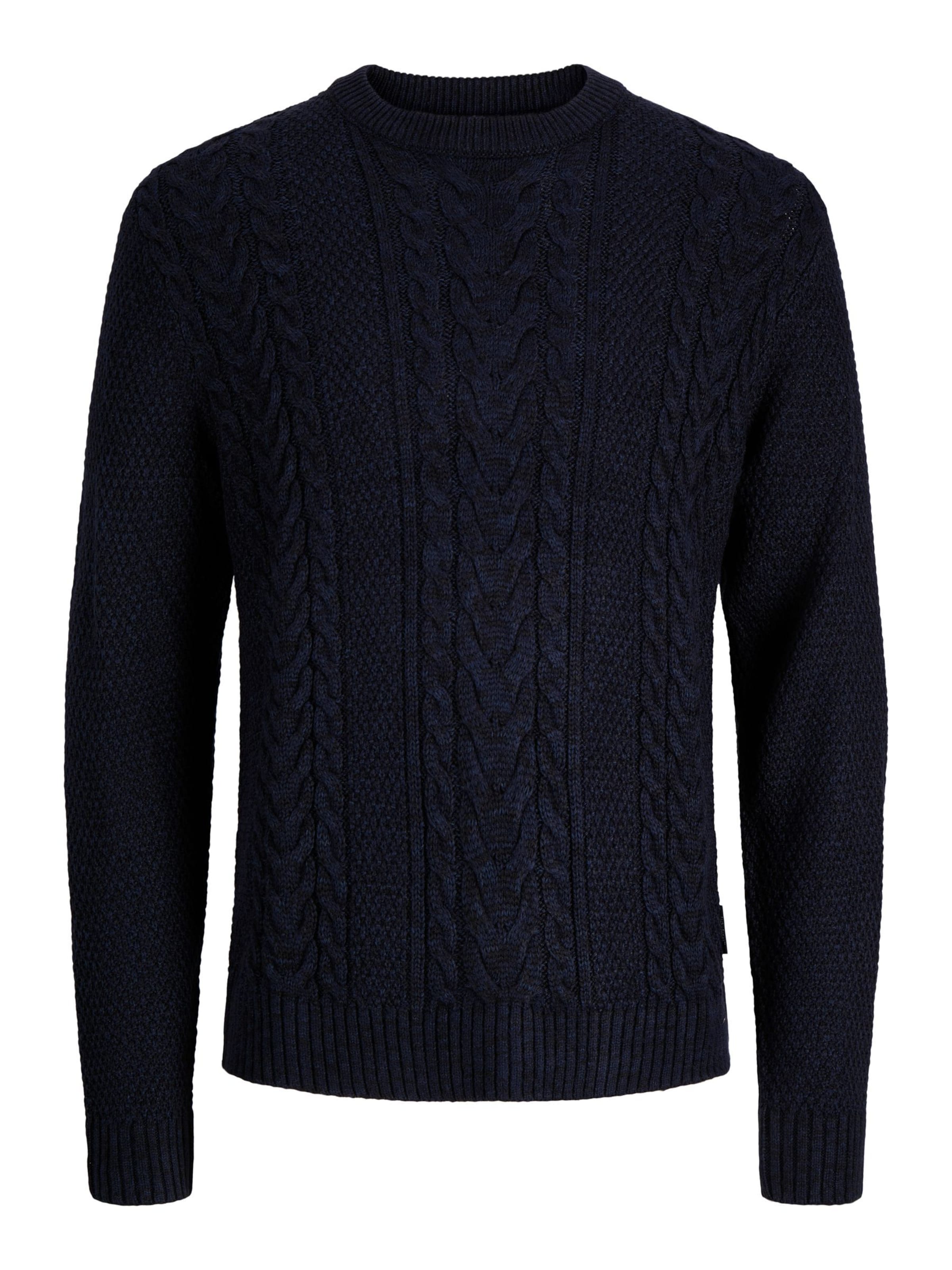 JACK & JONES Свитер 'JJJames' в Синий: спереди
