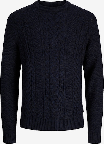 JACK & JONES Свитер 'JJJames' в Синий: спереди