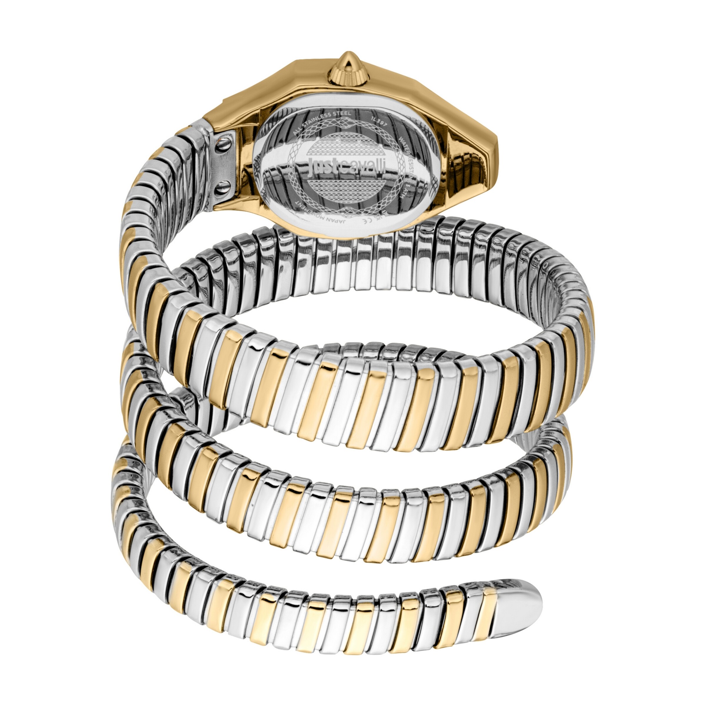 Just Cavalli Time Analog Watch in Gold