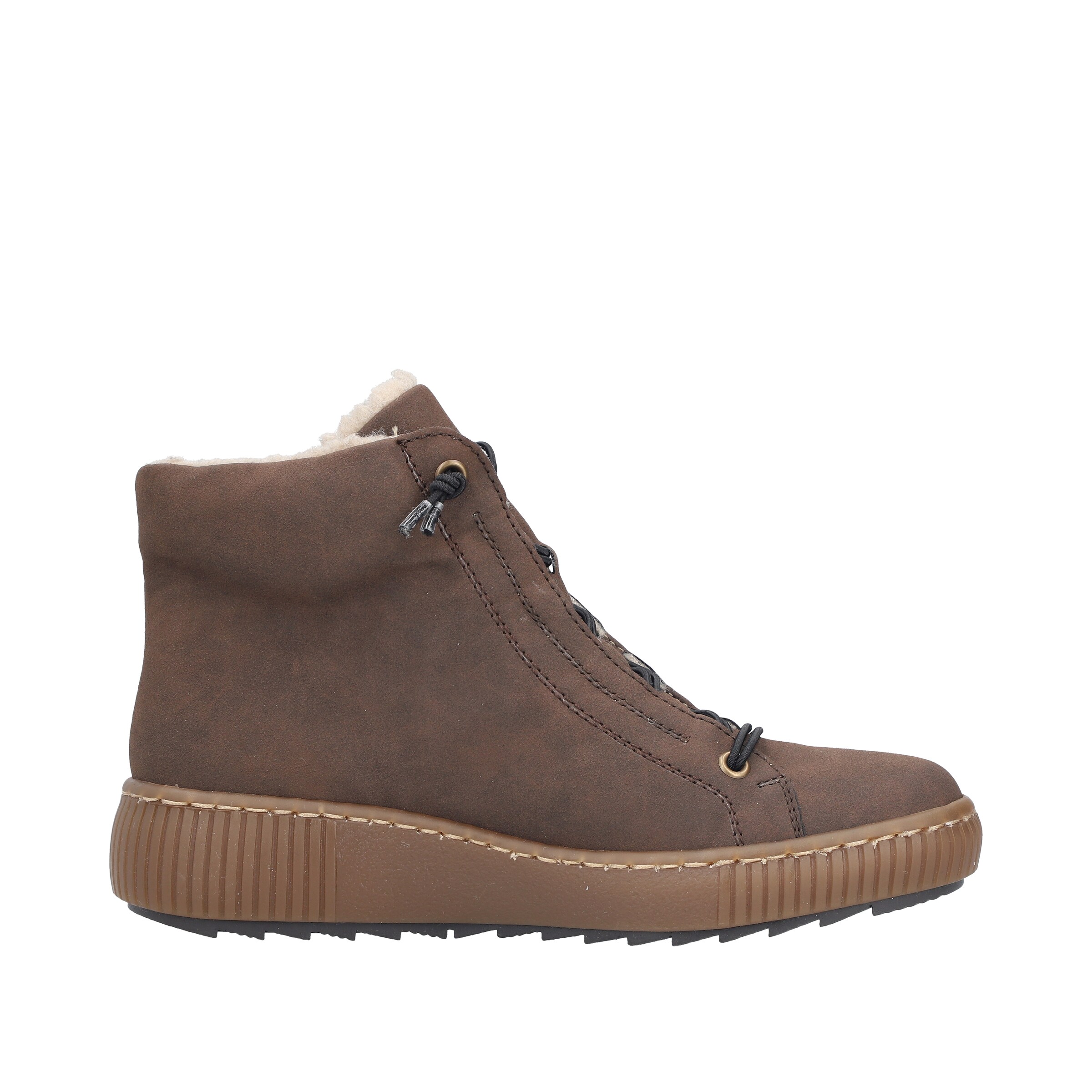 Bottines à lacets 'Z6660' Rieker en marron