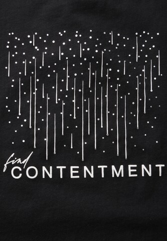 STREET ONE T-Shirt mit Print in Schwarz