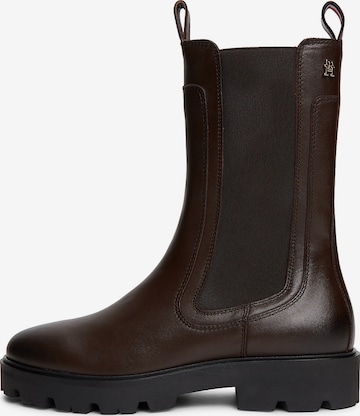 Chelsea Boots TOMMY HILFIGER en marron : devant
