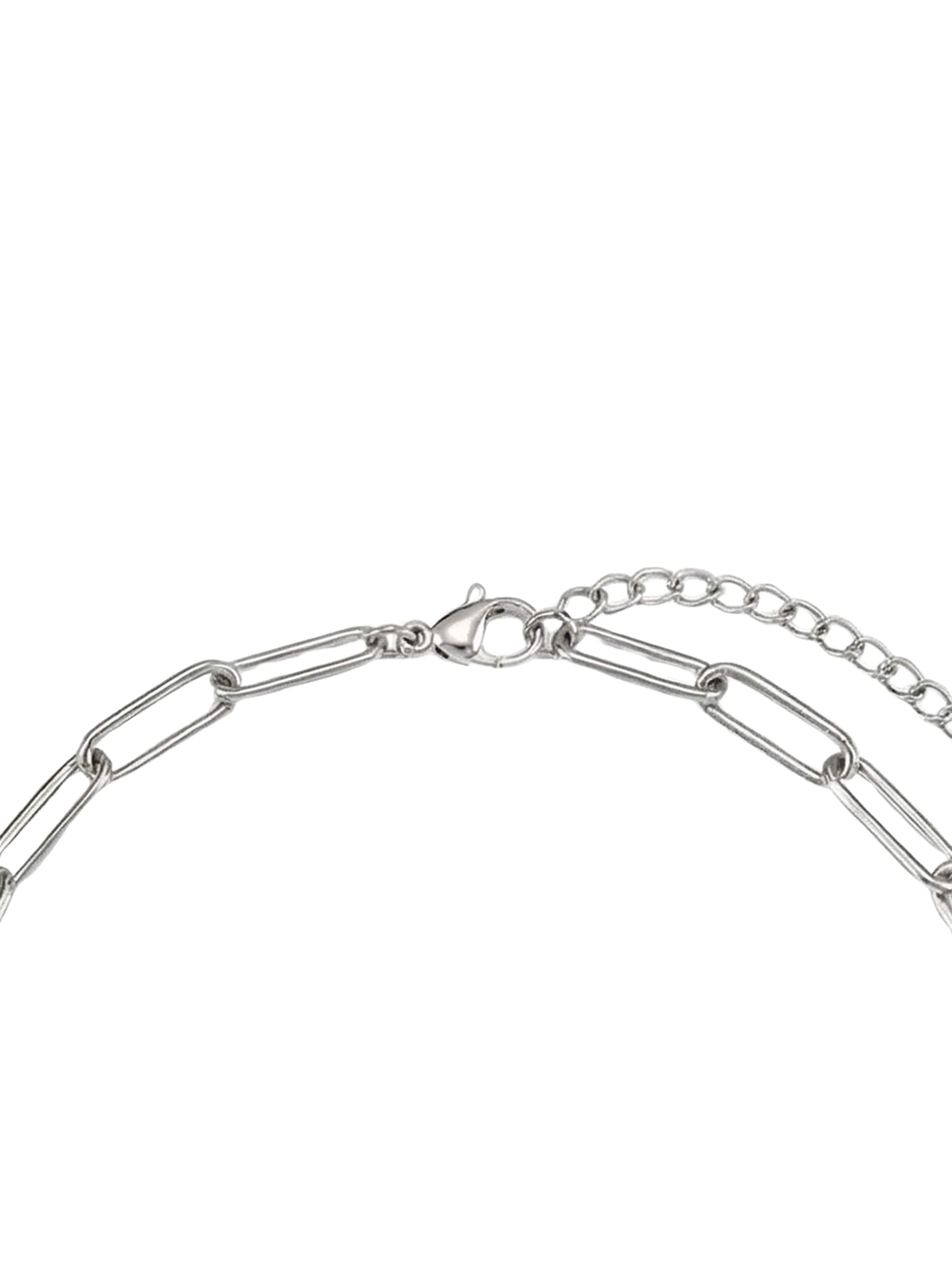 lePelou Kette 'LINKA'‌‌‌ in Silber