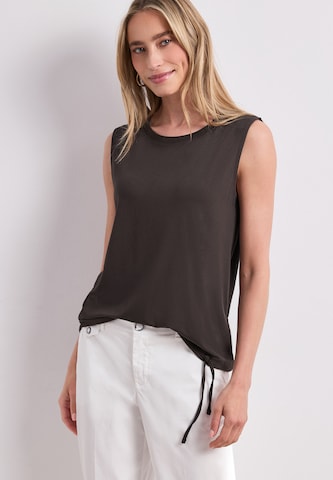 STREET ONE Top in Braun: Vorderseite