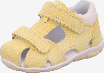 SUPERFIT Sandals 'FANNI' in Yellow: front