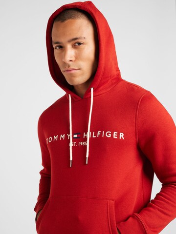 TOMMY HILFIGER Klasický střih Mikina – červená