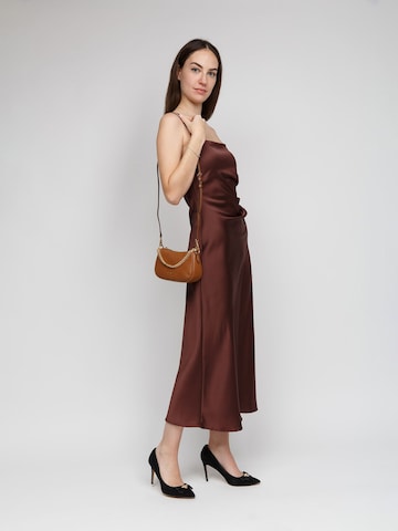 Michael Kors - Bolso de hombro en beige: frente