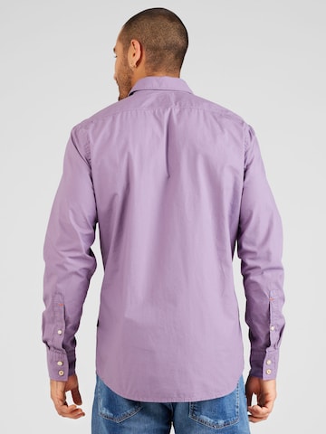 BOSS Regular fit Button Up Shirt 'Relegant 6' in Purple