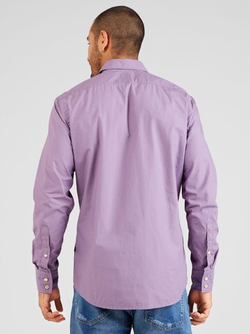 Coupe regular Chemise 'Relegant 6' BOSS en violet