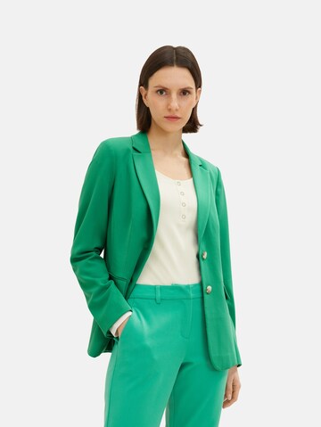 TOM TAILOR Blazer in Green