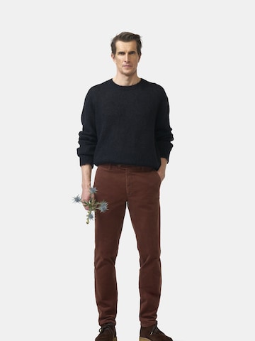 Regular Pantalon chino 'Lupus' MMX Germany en marron