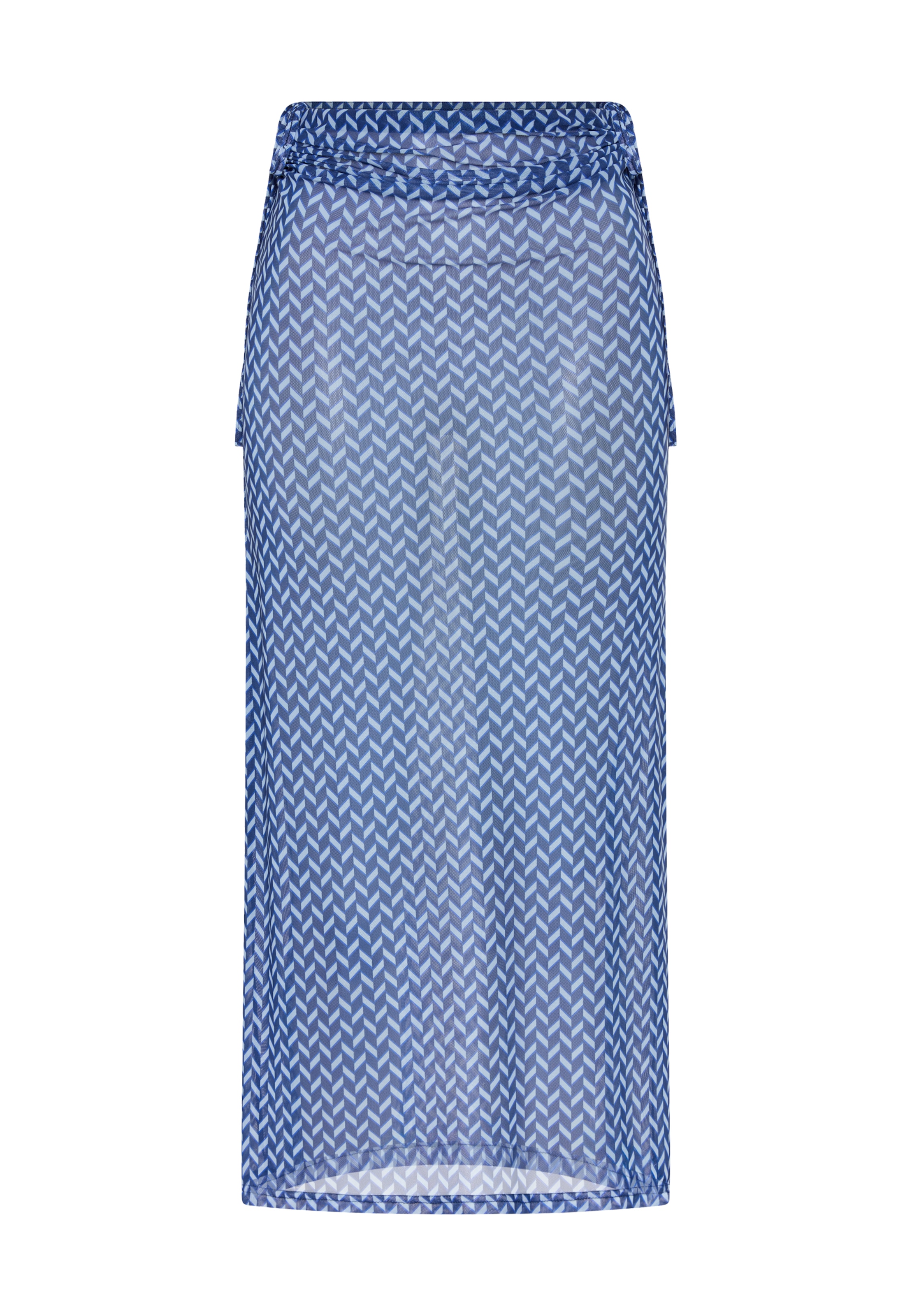 LSCN by LASCANA - Falda en azul: frente
