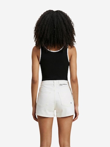 KARL LAGERFELD JEANS - Body 'KLJ Ribbed A2W17021' en negro