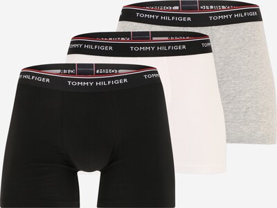 Tommy Hilfiger Underwear Boxers en gris chiné / rouge / noir / blanc, Vue avec produit