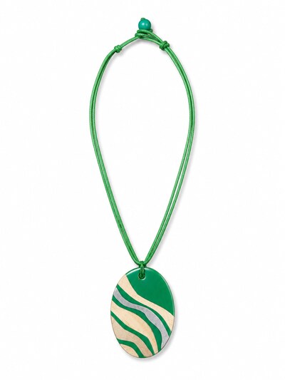 COLLEZIONE ALESSANDRO Necklace 'Marea' in Onesize in Green, Item view