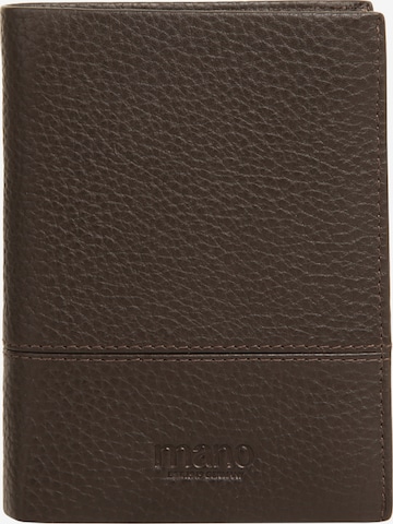 Porte-monnaies 'MANO Geldbörse' mano en marron : devant