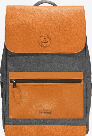 Cabaia Backpack in Grey: front