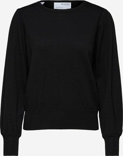 Pulover 'MANDA' Selected Femme Curve pe negru, Vizualizare produs