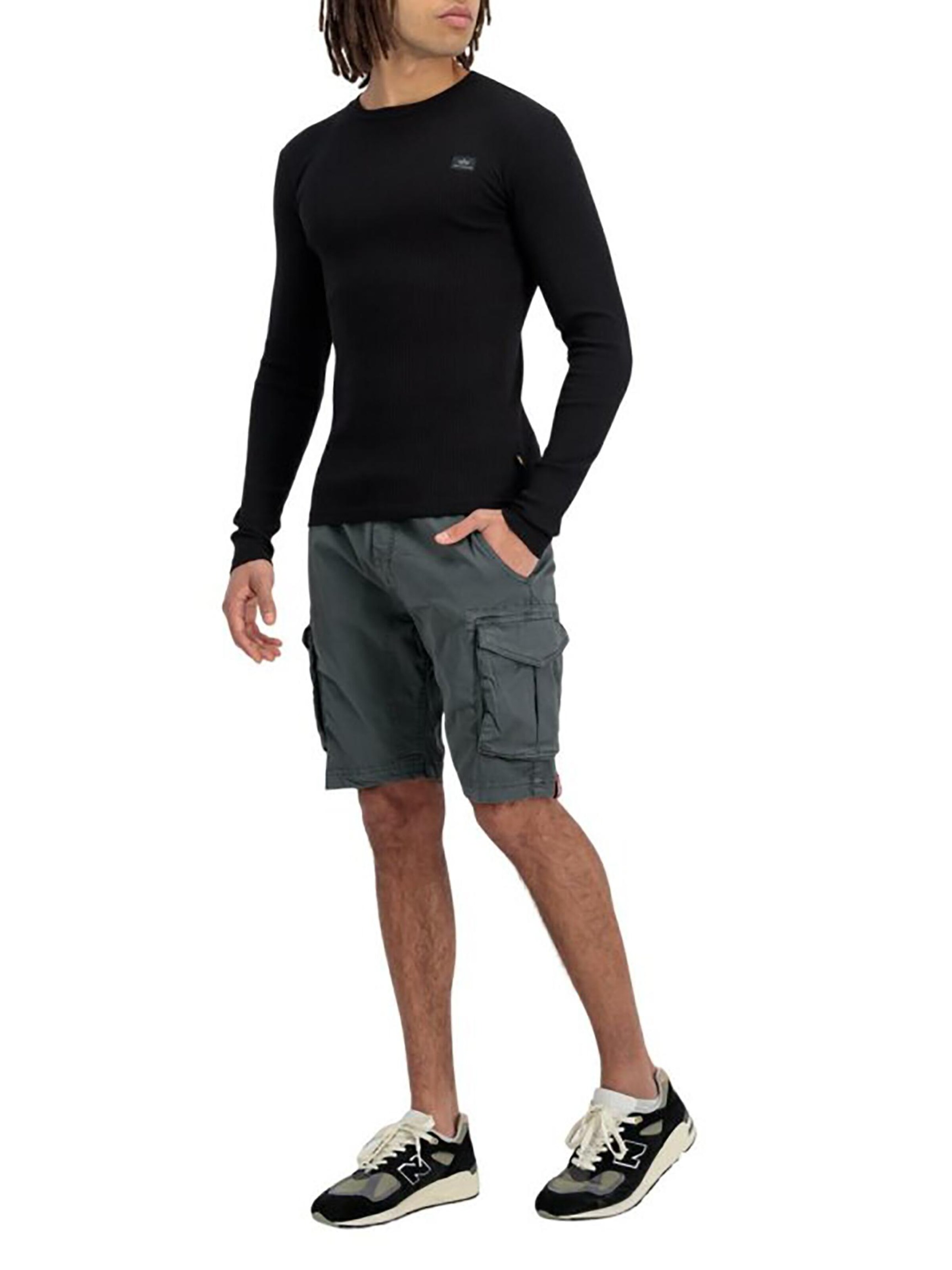 ALPHA INDUSTRIES Pullover '136505-03'‌‌‌‌ in Schwarz