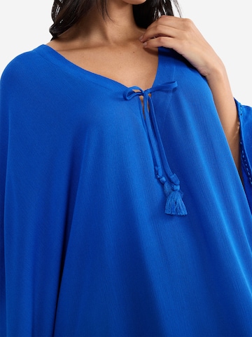 TRIUMPH Strandjurk ' Red Label Beach MyWear Caftan ' in Blauw