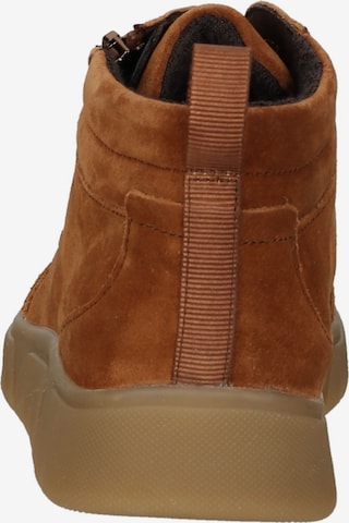 ARA High-Top Sneakers in Brown