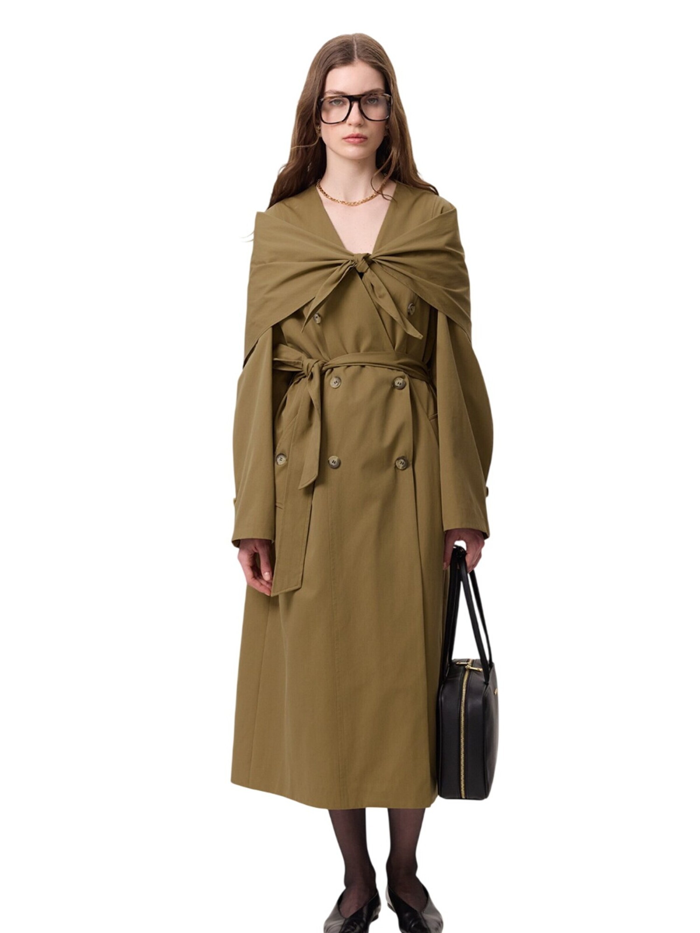 MANUKA Winterjacke‌‌‌‌ in M in grün, Produktansicht