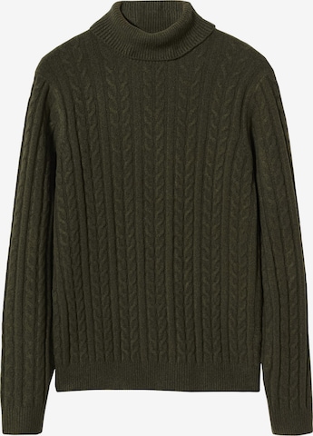 MANGO MAN Sweater 'Marias' in Green: front