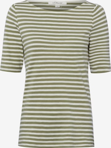 s.Oliver Shirt in Grün: Vorderseite
