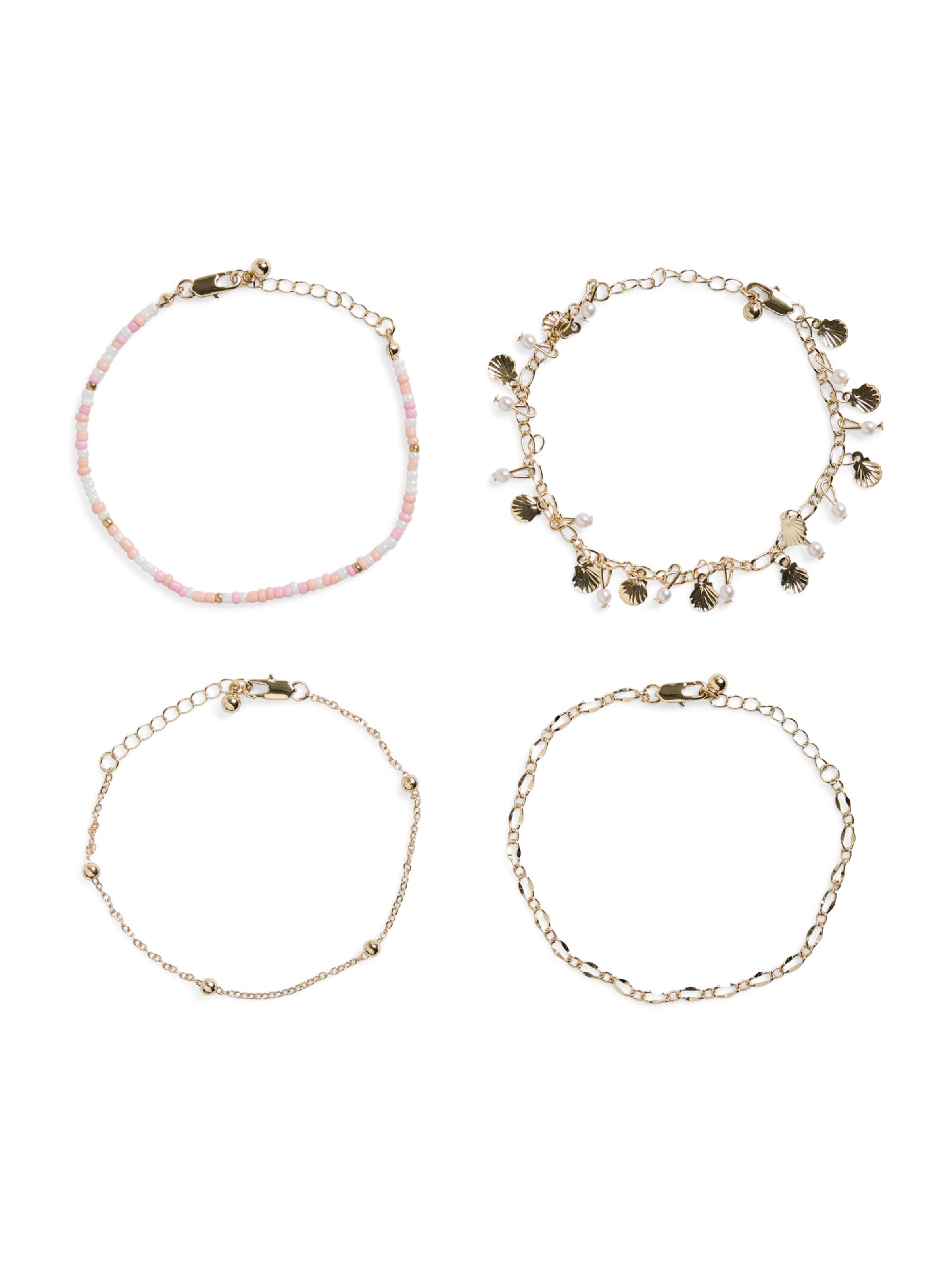 PIECES Браслет 'PCEMSA' в Золотой: спереди