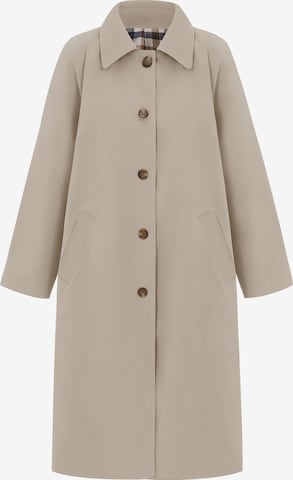 zaļš Imily Bela Starpsezonu mētelis: no priekšpuses