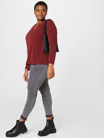 ABOUT YOU Curvy Shirt 'Felice' in Rood