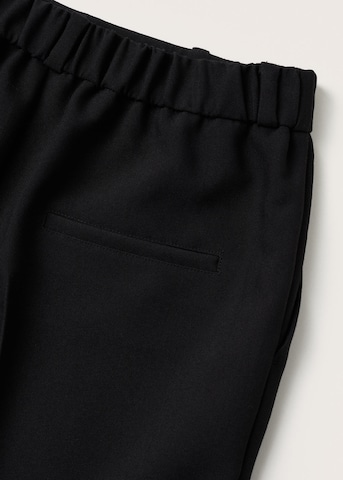 MANGO Regular Pantalon 'Gorito' in Zwart