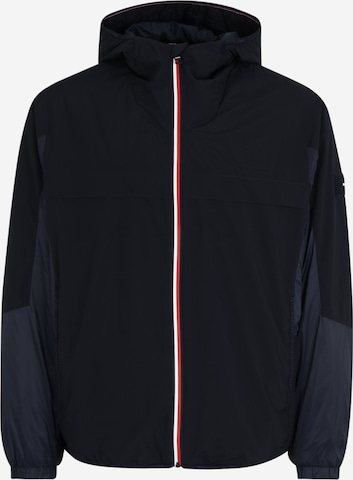 Tommy Hilfiger Big & Tall Between-Season Jacket in Blue: front