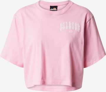 ELLESSE Shirt 'Beneventi' in Roze: voorkant