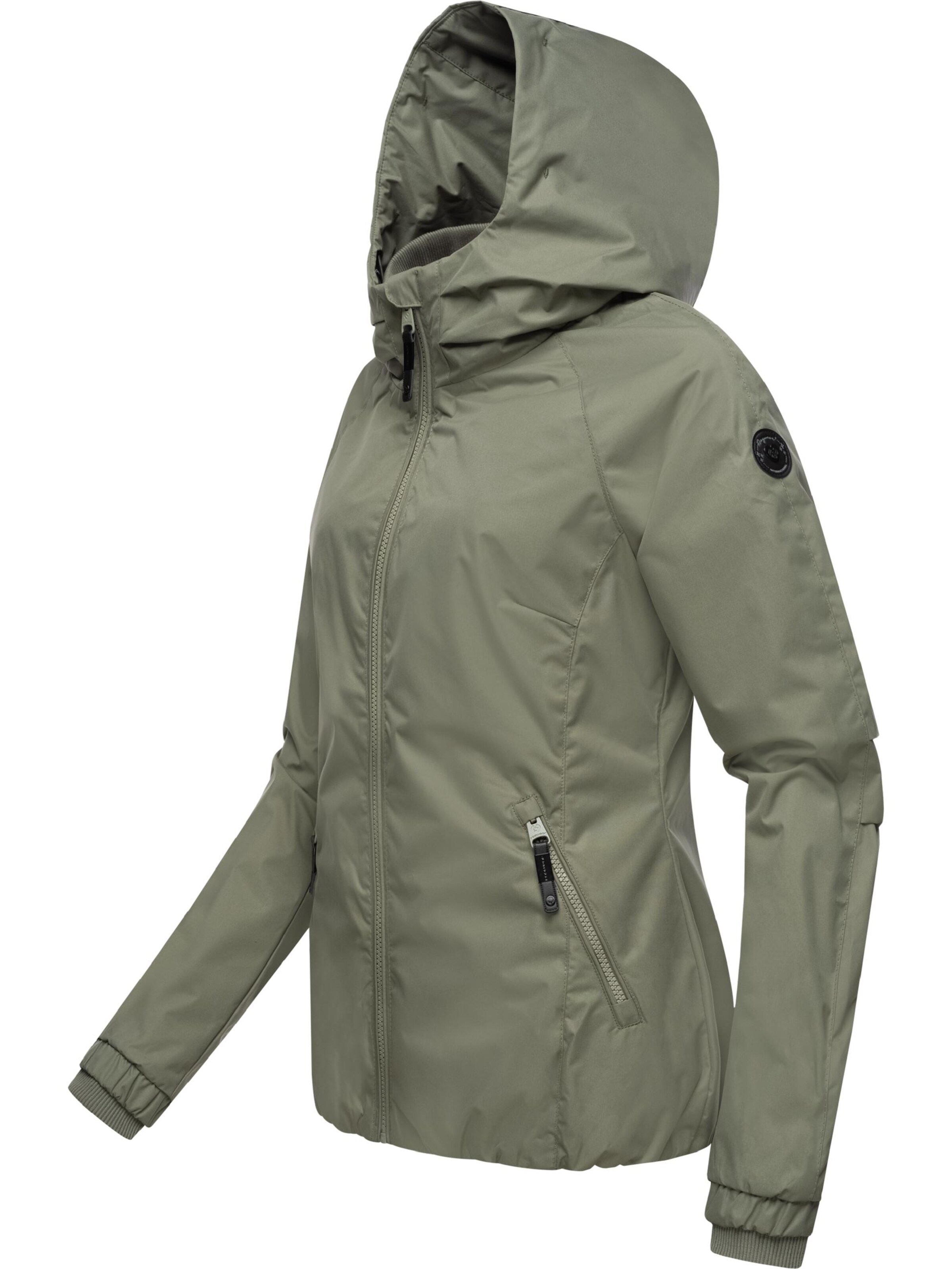 Ragwear Funktsionaalne jope 'Dizzie', värv roheline