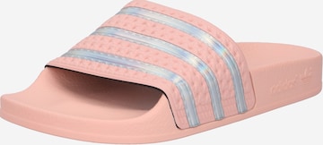 ADIDAS ORIGINALS Pantolette 'Adilette' in Pink: predná strana