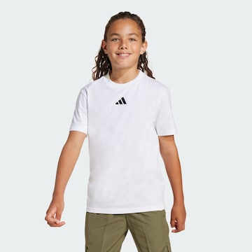 T-Shirt fonctionnel 'Essentials' ADIDAS SPORTSWEAR en blanc