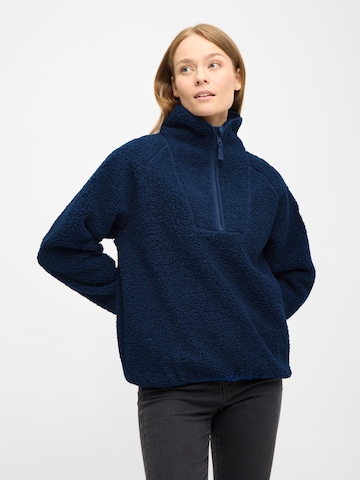 Derbe Sweater 'Kuschelby Troyer' in Blue: front