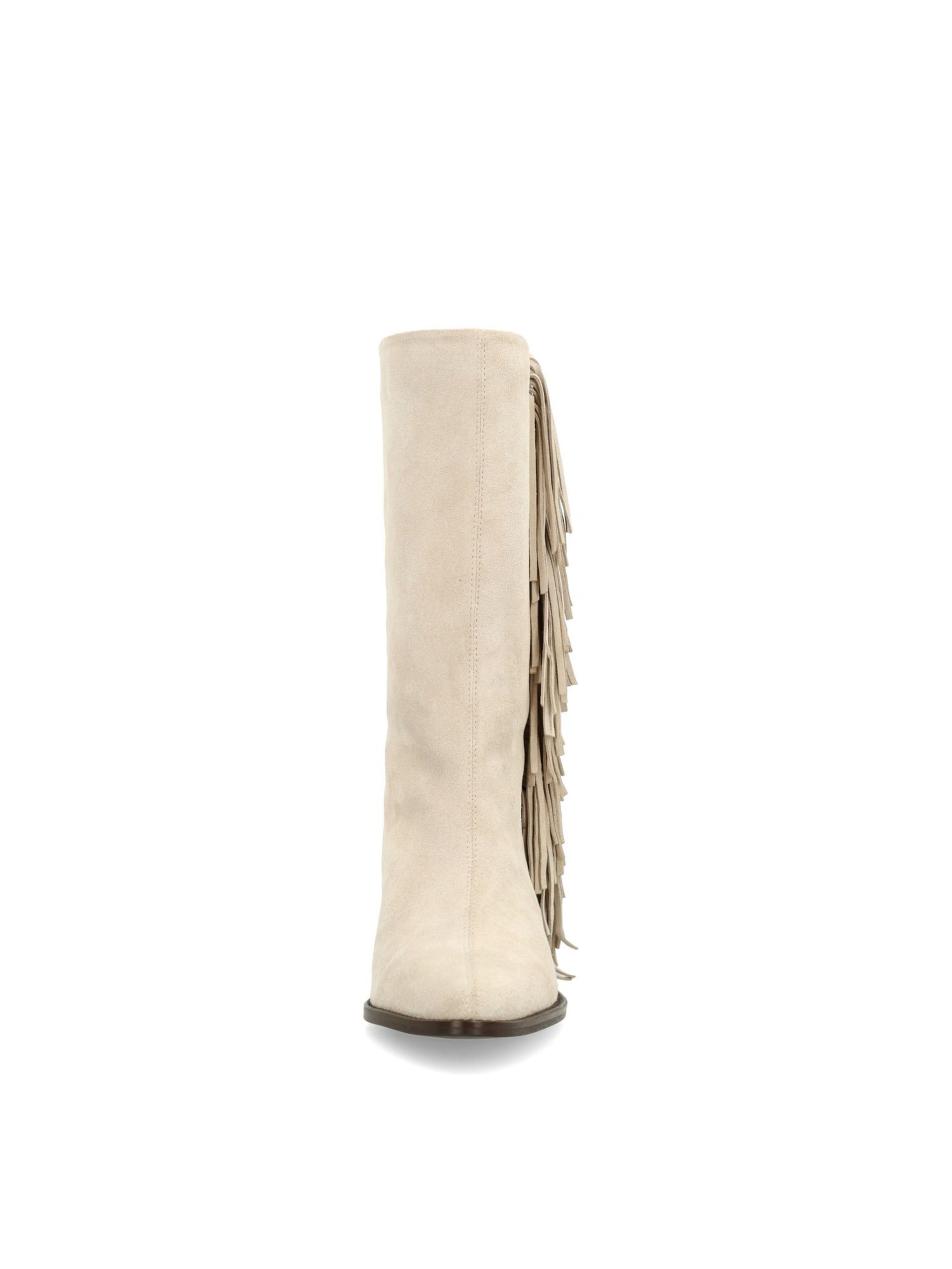 Bottes de cowboy SACHA en beige