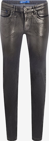 juoda KARL LAGERFELD JEANS Prigludęs Džinsai: priekis