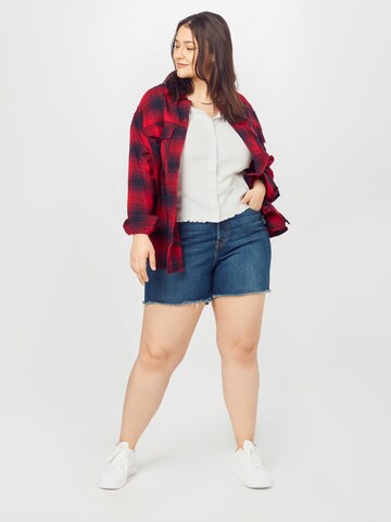 Levi's® Plus Normální Džíny '501® Original Short' – modrá