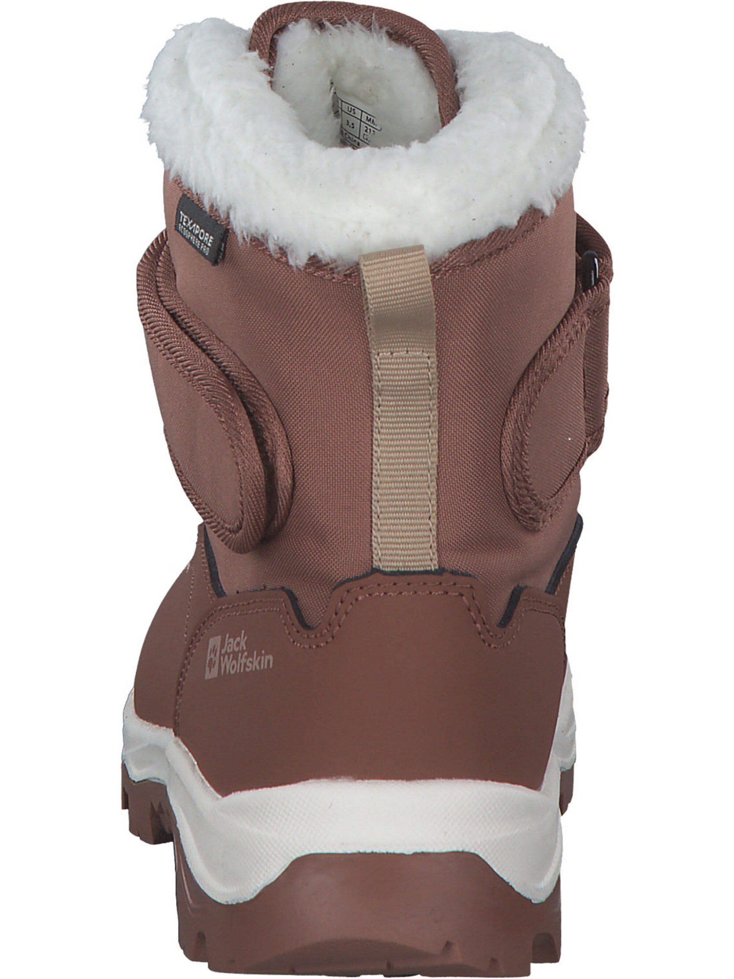 Bottes de neige JACK WOLFSKIN en marron