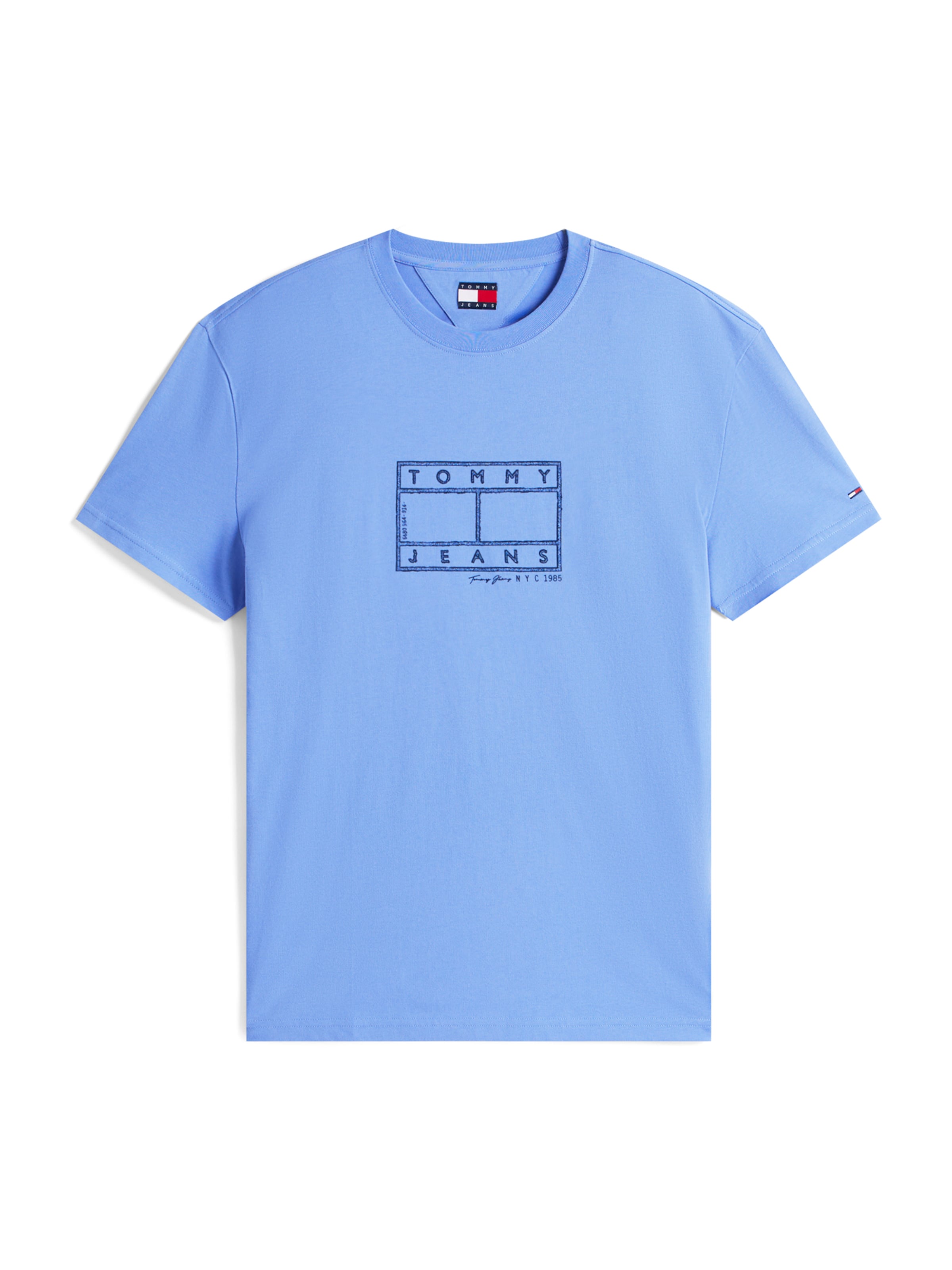 Tommy Jeans Koszulka w kolorze granatowy / jasnoniebieskim, Podgląd produktu