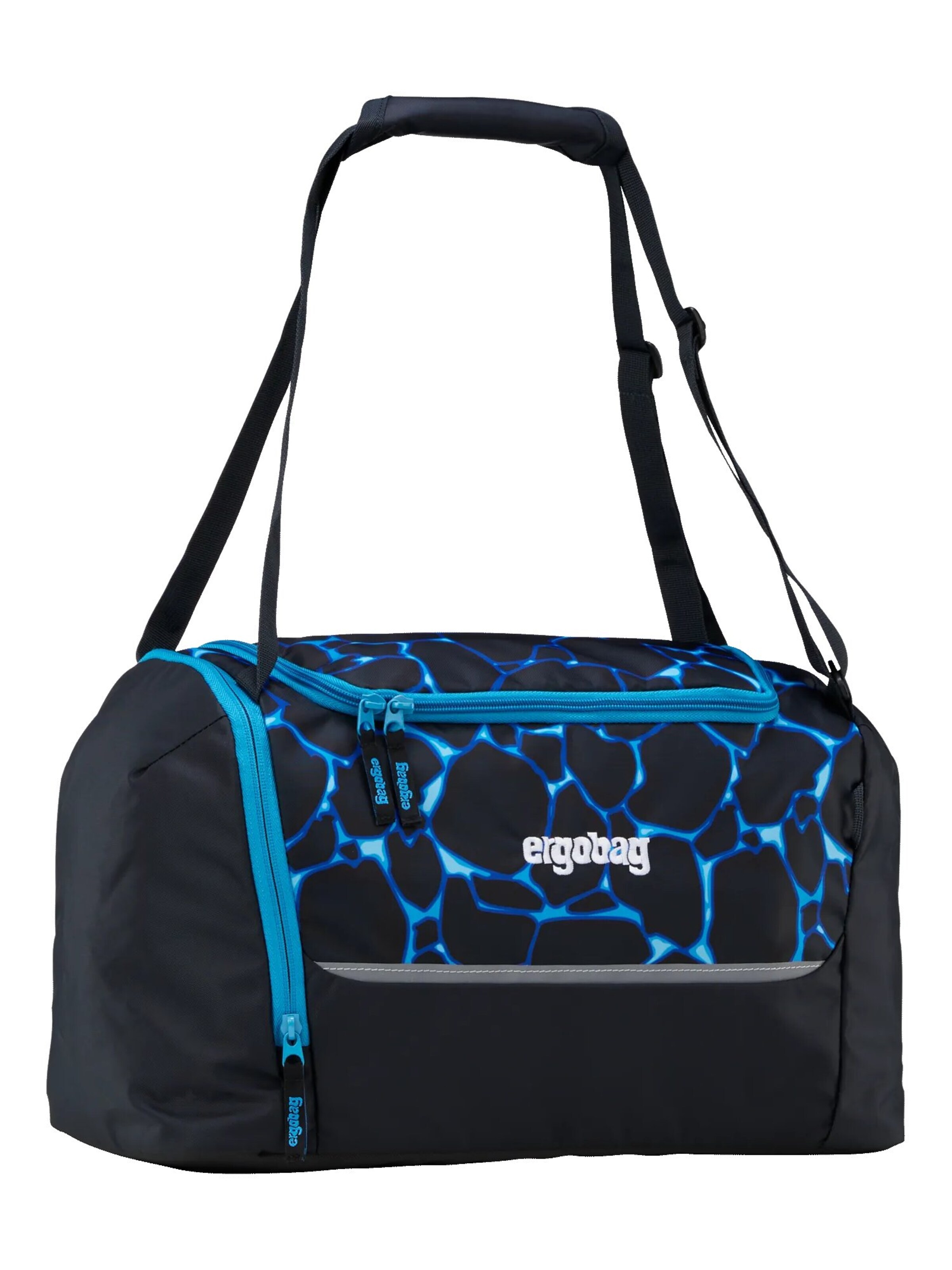 ergobag Athletic Gym Bag 'Sporttasche Sporttasche' in Blue: front