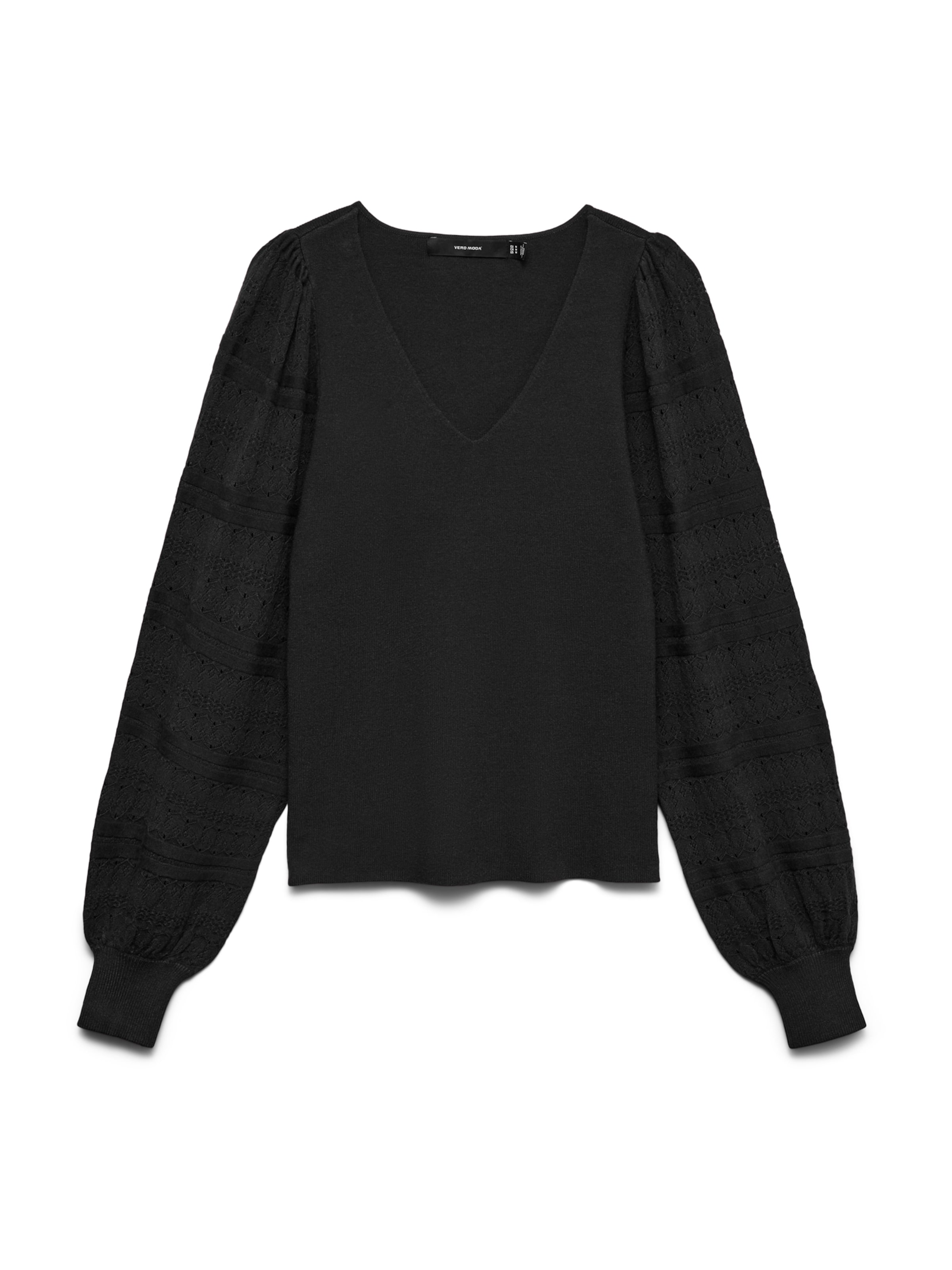 VERO MODA Pullover 'VMNewlimone' in Schwarz: Vorderseite